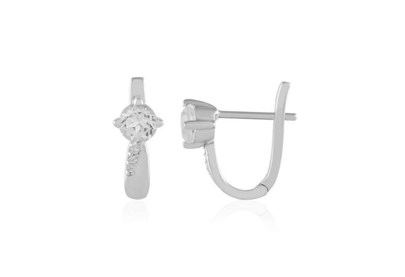 Cavill Ohrring-Set Cavill Ohrringe aus platin. 925er Silber mit weißem Quarz 0,79 ct (2-tlg) von Cavill