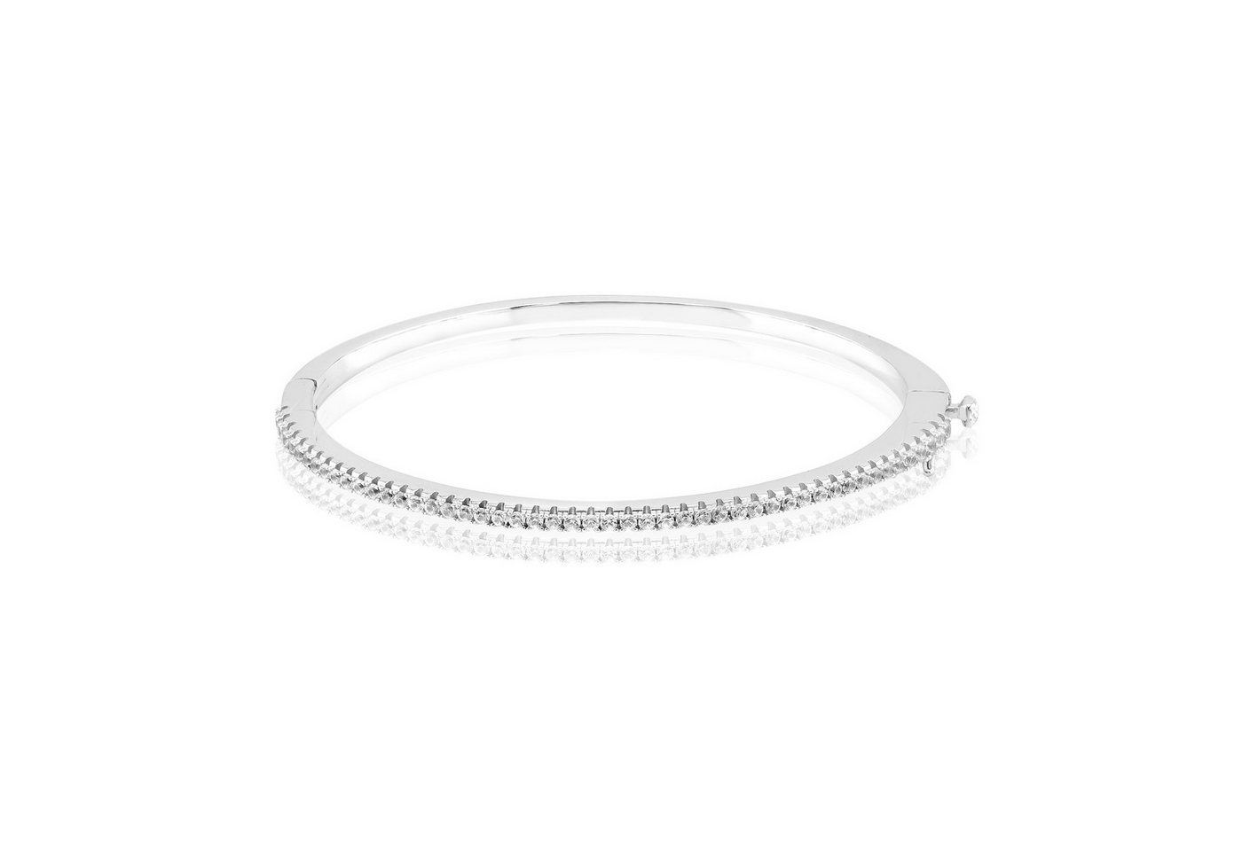 Cavill Silberarmband Cavill 925 Sterlingsilber Armreif mit 1,35 ct tanzanischem Zirkon (1-tlg) von Cavill
