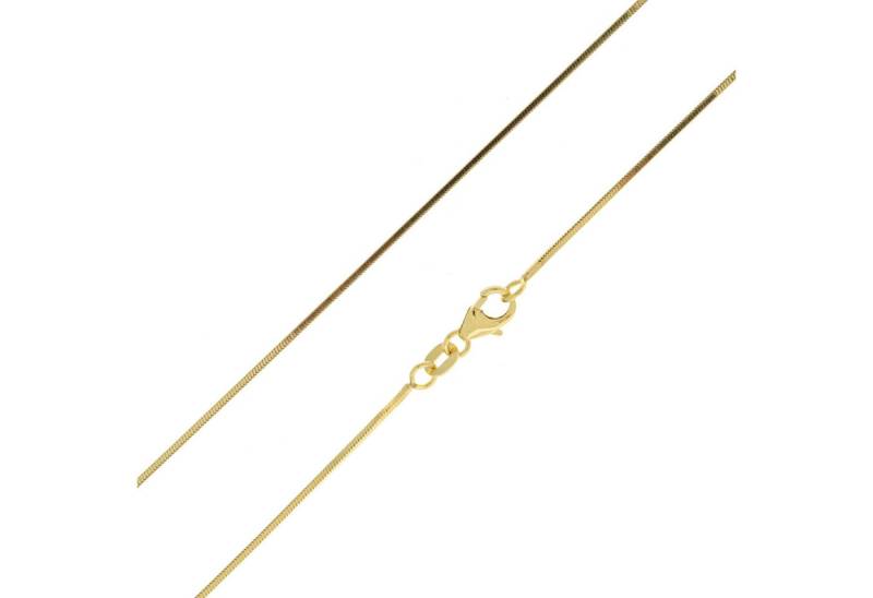 Cavill Silberkette elegante vergoldete Schlangenkette 925 Silber, 45 cm, Damen (1-tlg) von Cavill