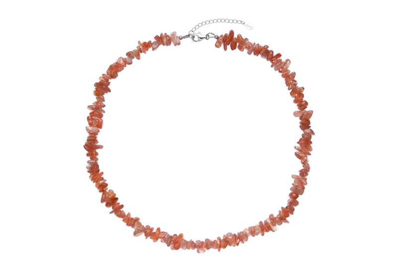 Cavill Silberkette Cavill 925 Sterling Silber Kette mit warmem Sonnenstein, verstellbar (1-tlg) von Cavill