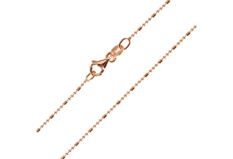 Cavill Silberkette Cavill 925 Sterling Silber rosévergoldene Kette, 45 cm, elegant (1-tlg) von Cavill