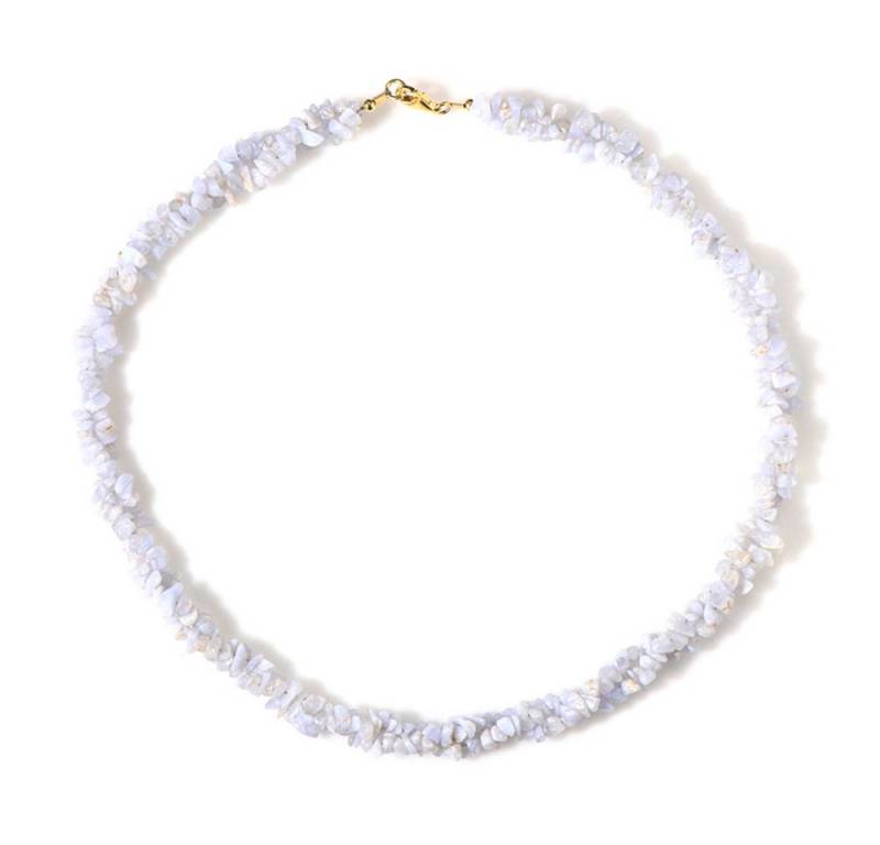 Cavill Silberkette Cavill Bandachat Kette 182,05 ct, vergoldet 925 Silber, 45 cm (1-tlg) von Cavill