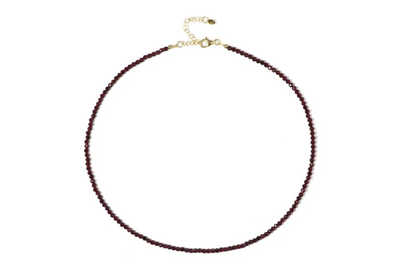 Cavill Silberkette Cavill Mosambik-Granat 39,05 ct Collier 925er Silber vergoldet (1-tlg) von Cavill