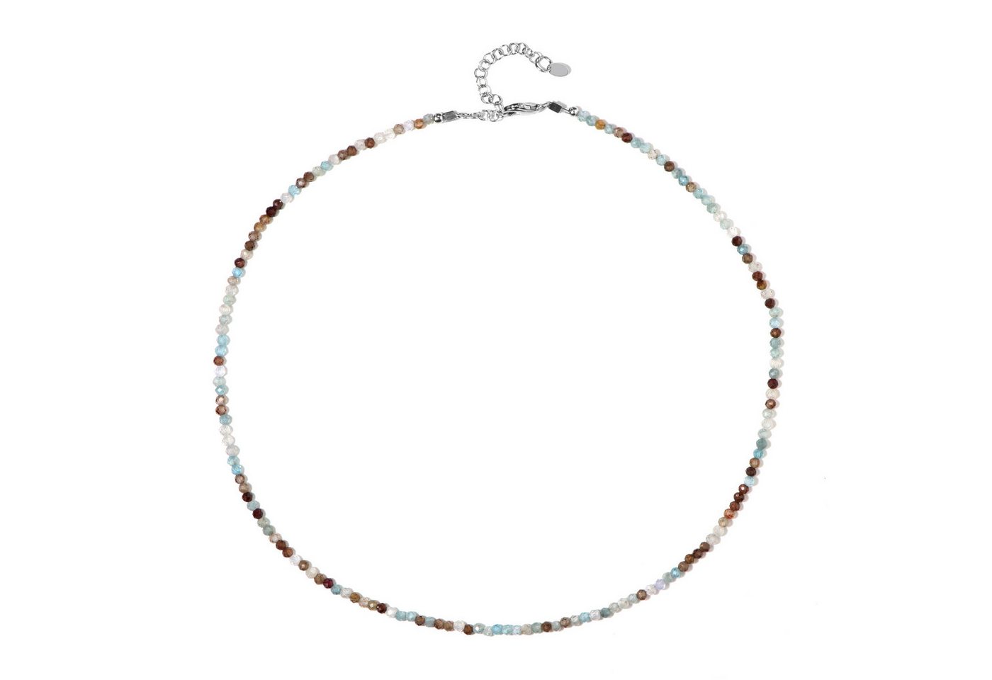 Cavill Silberkette Cavill Silberkette 925 Sterling, Cognac Zirkon 38,5 ct, verstellbar (1-tlg) von Cavill