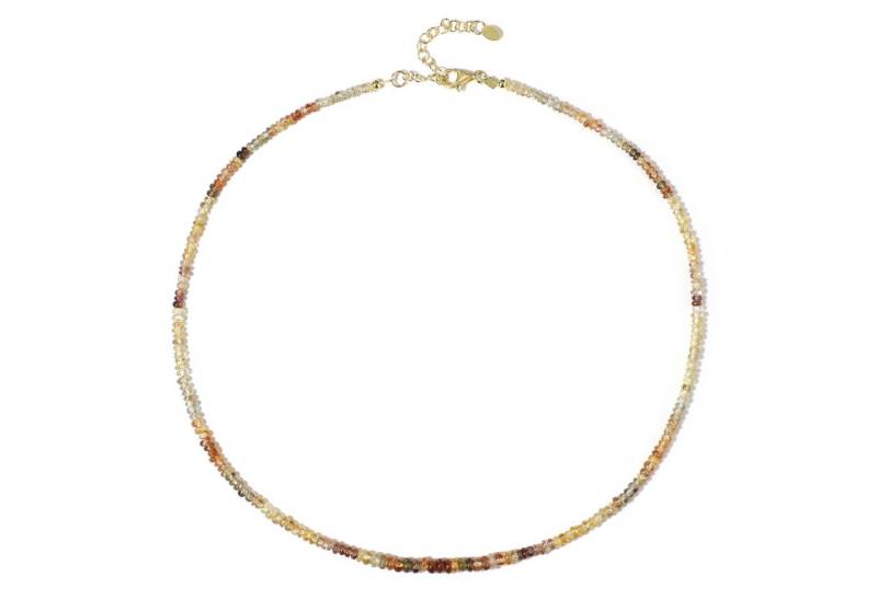 Cavill Silberkette Cavill Zirkon Halskette 67,17 ct, vergoldetes 925 Silber, verstellbar (1-tlg) von Cavill