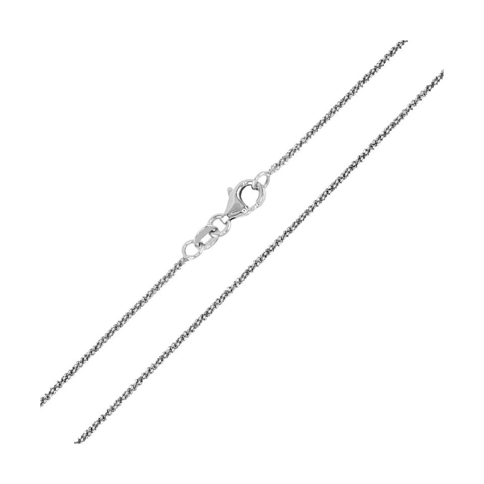 Cavill Silberkette 925 Sterling Silber Damen Kette 45 cm Criss Cross elegant (1-tlg) von Cavill