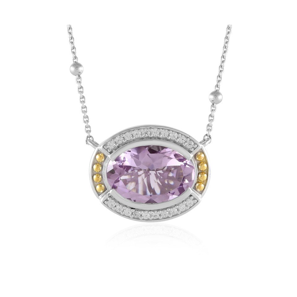 Cavill Silberkette Lavendel Amethyst Sterling Silber Halskette (1-tlg) von Cavill