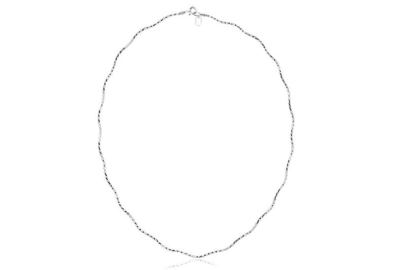 Cavill Silberkette Cavill 925 Sterling Silber Kette 40 cm, wellenförmig glänzend, Damen (1-tlg) von Cavill