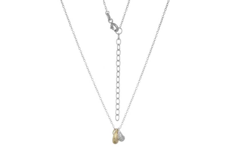 Cavill Silberkette Cavill elegante 925er Silberhalskette mit 0,22 ct Zirkon (1-tlg) von Cavill