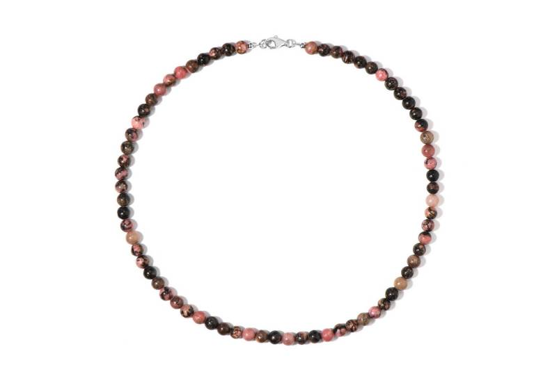 Cavill Silberkette Cavill Rhodonit 147,15 ct Rund 925 Silber Damen Schmuck 45 cm (1-tlg) von Cavill