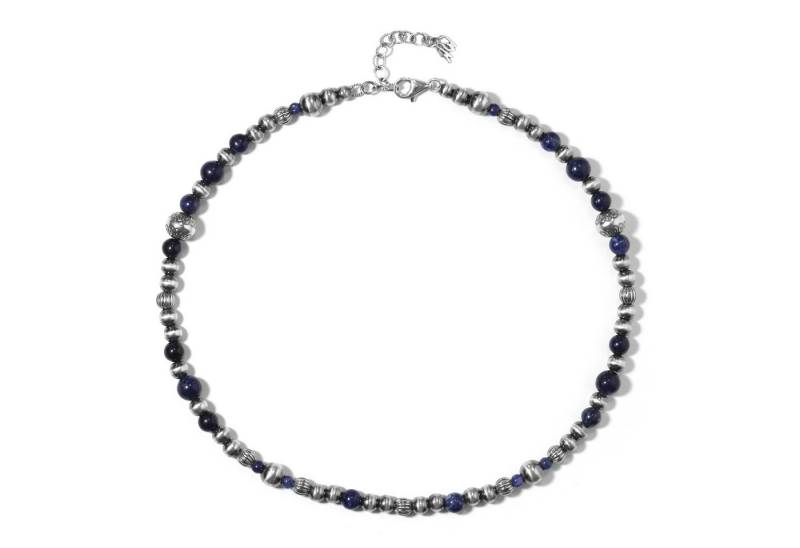 Cavill Silberkette Cavill Halskette Sterlingsilber 31,14 ct Sodalith, Tiefblau rund (1-tlg) von Cavill