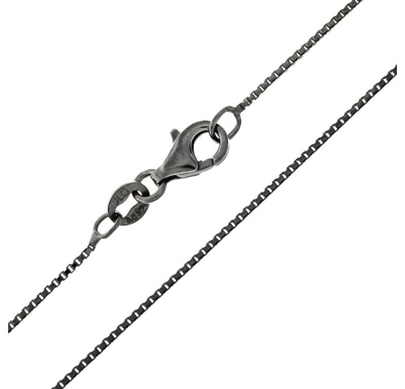 Cavill Silberkette Cavill 70 cm Herren-Veneziakette 925 Silber Ruthenium Matt (1-tlg) von Cavill