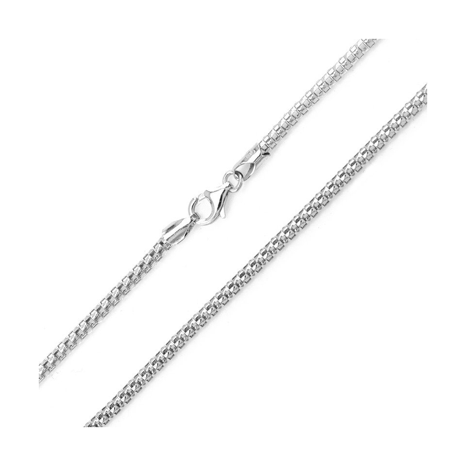 Cavill Silberkette 925er Sterling Silberkette 45 cm, filigran elegant, Damen Schmuck (1-tlg) von Cavill