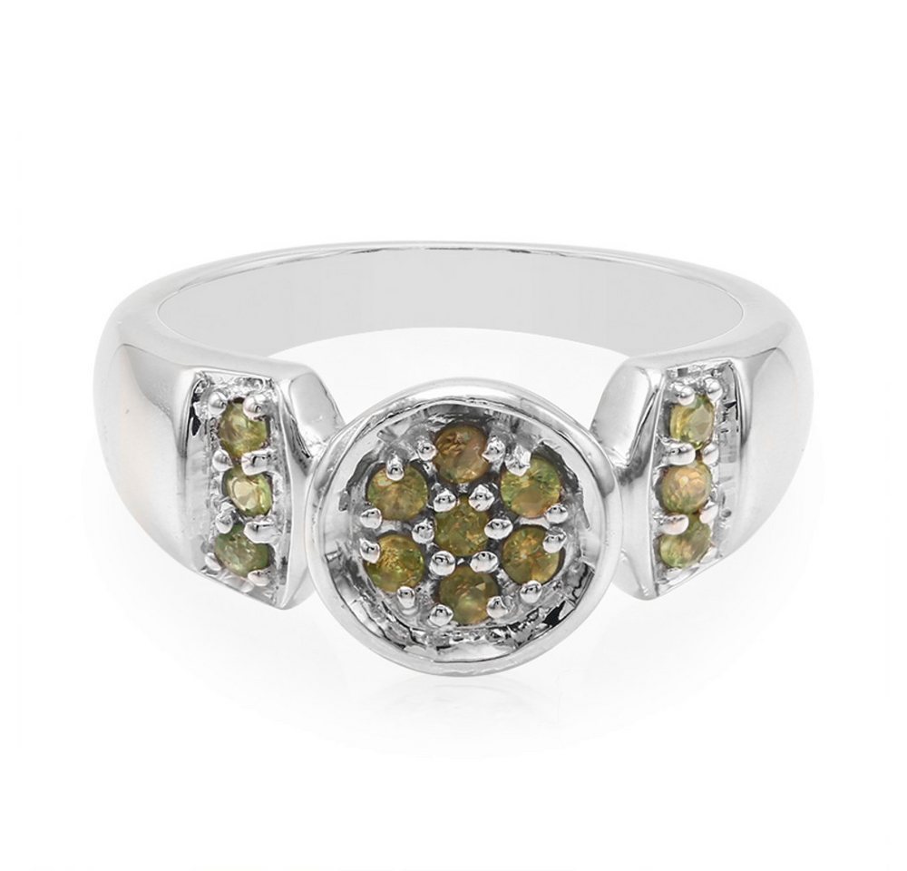 Cavill Silberring Alexandrit Farbwechsel Ring 0,3 ct Silber 925 Pavé Damen (1-tlg) von Cavill