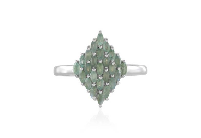 Cavill Silberring Alexandrit Ring 0,82 ct 925 Sterling Silber platinbeschichtet, Damen (1-tlg) von Cavill