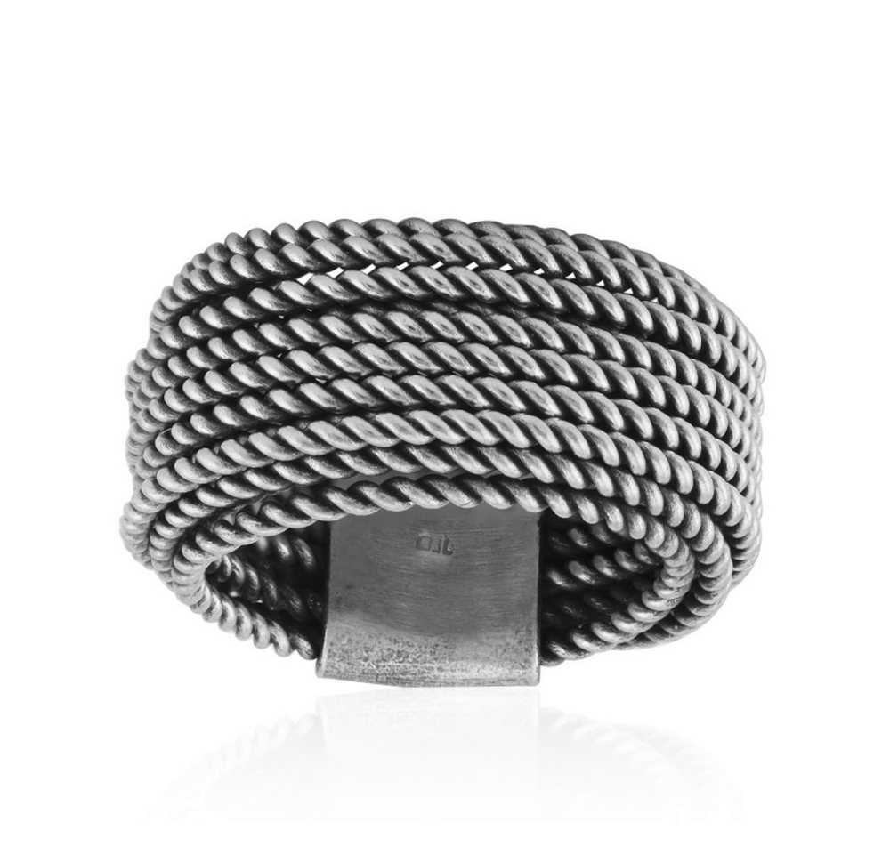 Cavill Silberring Cavill eleganter Ring aus 925er Sterlingsilber, geflochten, Damen (1-tlg) von Cavill