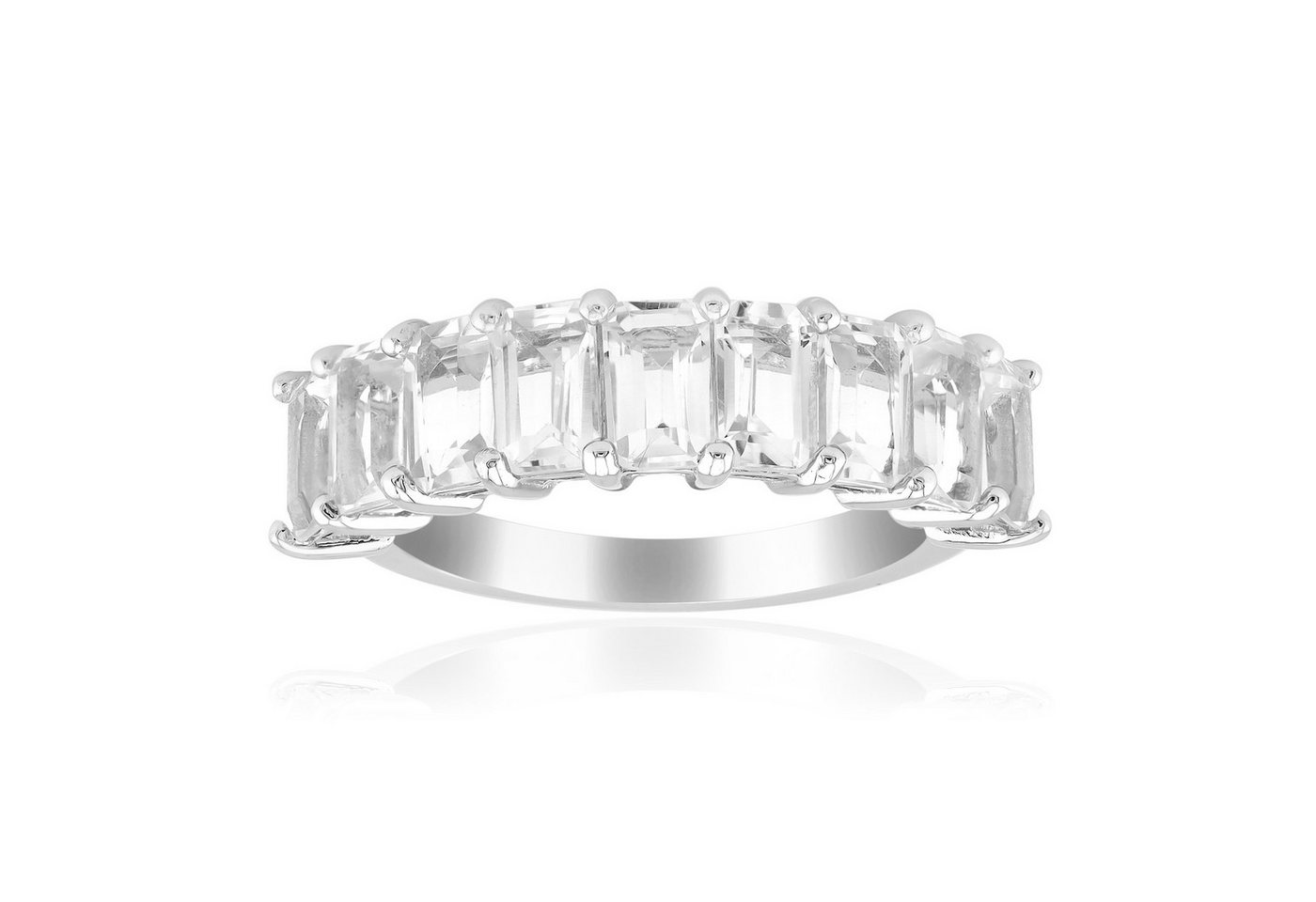 Cavill Silberring Cavill Ring 2,9 ct Weißer Topas 925 Sterlingsilber Damen Schmuck (1-tlg) von Cavill