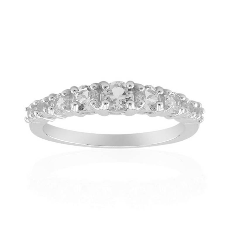 Cavill Silberring Cavill Ring Sterlingsilber 0,66 ct weißer Topas elegant Damen (1-tlg) von Cavill