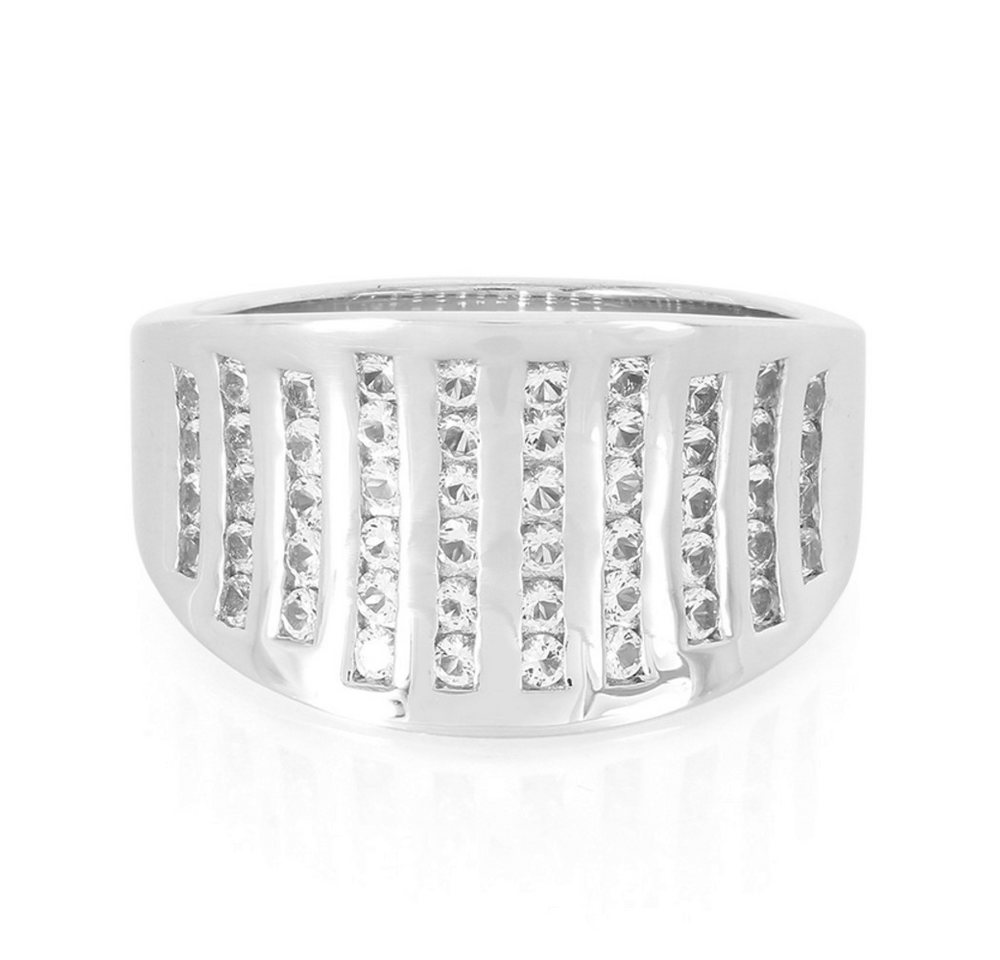 Cavill Silberring Cavill Ring Weißer Topas 0,72 ct, 925 Sterling Silber, Damen (1-tlg) von Cavill