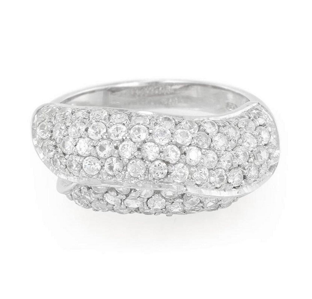 Cavill Silberring Cavill Ring aus 925er Silber mit 2,59 ct Zirkonia, Größe 16 (1-tlg) von Cavill
