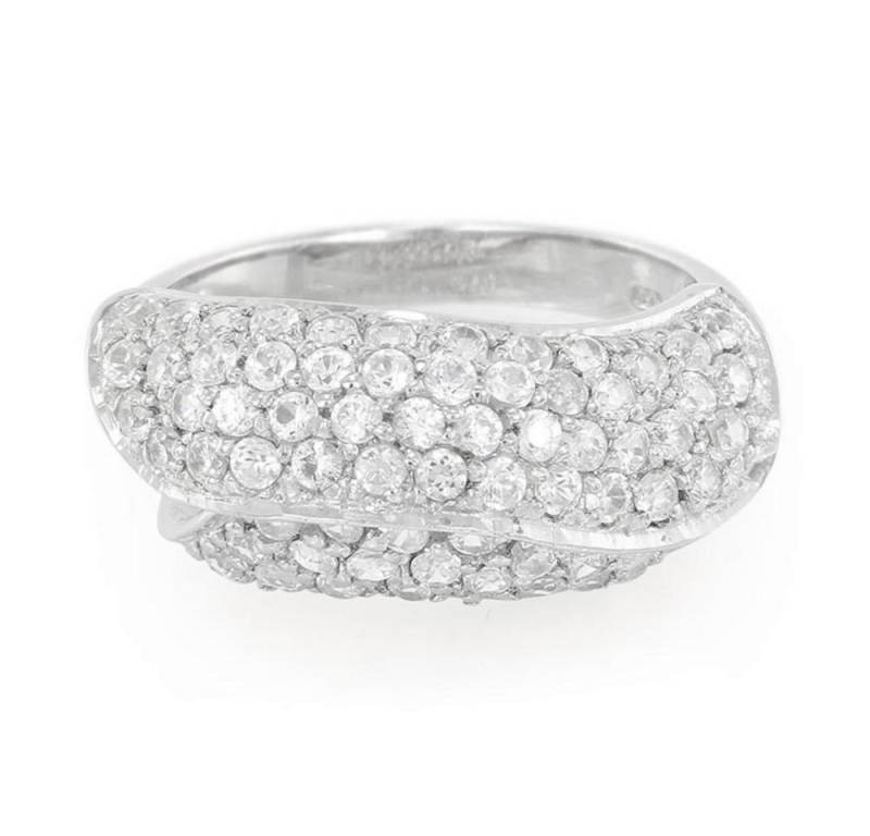 Cavill Silberring Cavill Ring aus 925er Silber mit 2,59 ct Zirkonia, Größe 16 (1-tlg) von Cavill