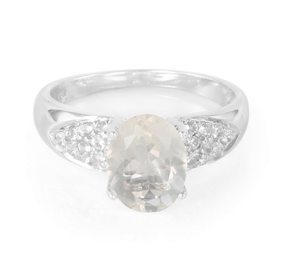 Cavill Silberring Cavill Silberring 1,27 ct Orthoklas, 0,28 ct Topas, 925er Silver (1-tlg) von Cavill