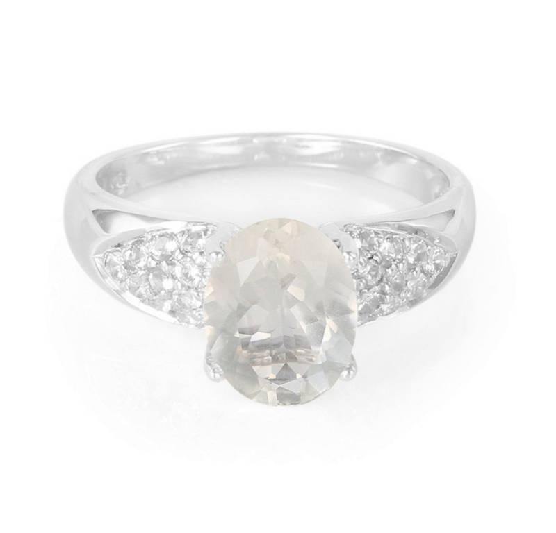 Cavill Silberring Cavill Silberring 1,27 ct Orthoklas, 0,28 ct Topas, 925er Silver (1-tlg) von Cavill