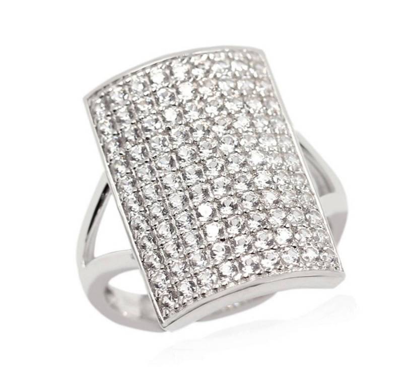 Cavill Silberring Cavill Silberring 925 platinplattiert 2,025 ct Zirkon Pavé Damen (1-tlg) von Cavill