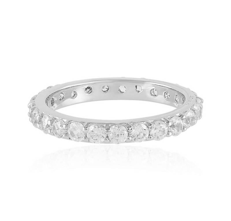 Cavill Silberring Cavill Silberring mit 4,10 ct Zirkon Rundschliff, Damen Schmuck (1-tlg) von Cavill