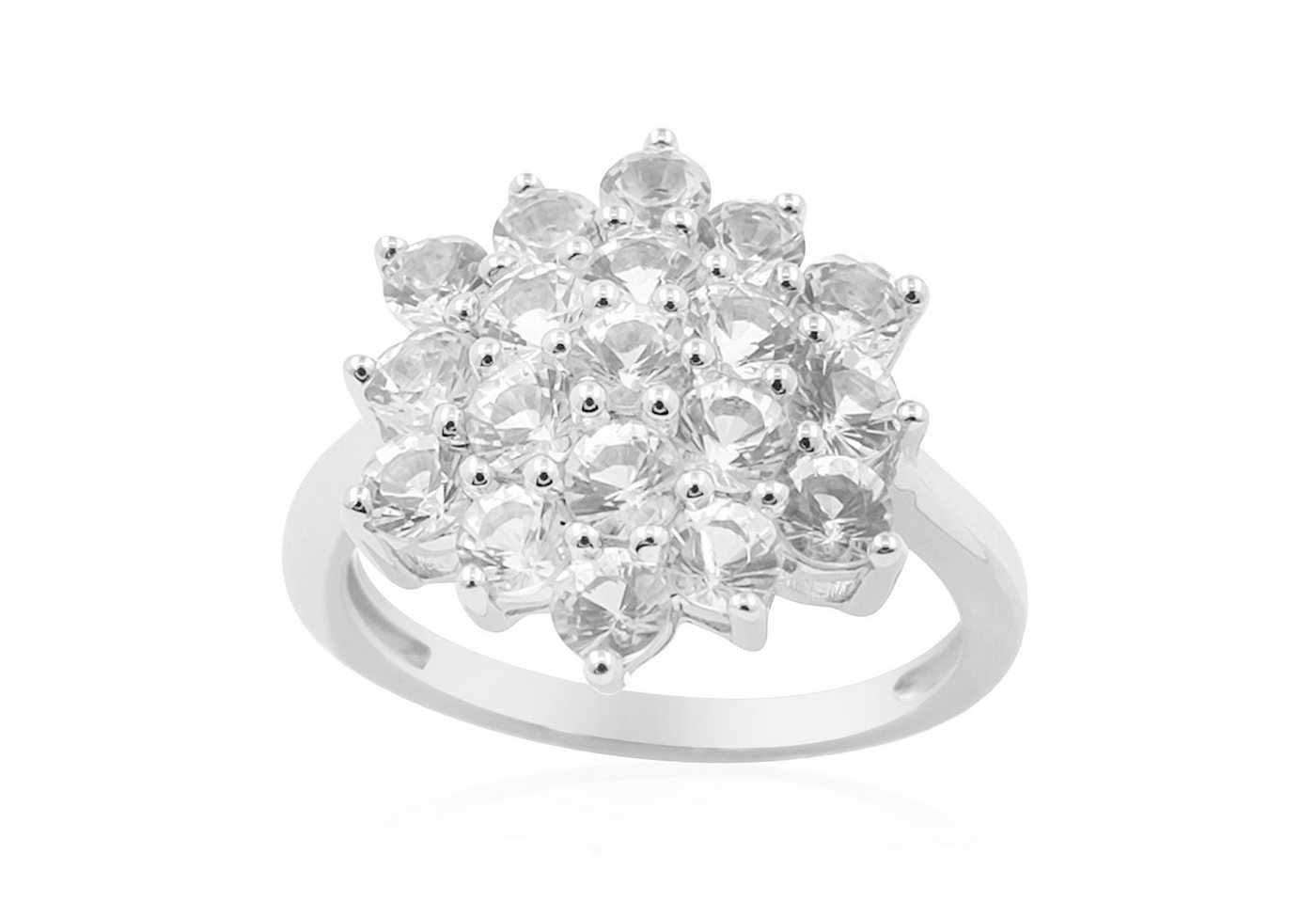 Cavill Silberring Cavill Sterling Silber Ring Damen mit Danburiten 2,05 ct Echtschmuck (1-tlg) von Cavill