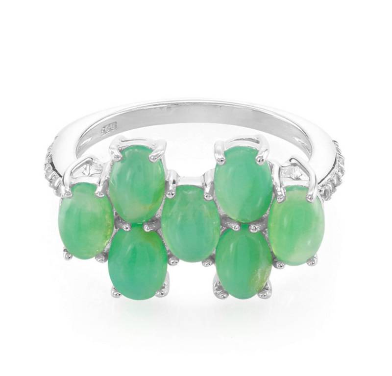 Cavill Silberring Cavill Ring Sterlingsilber 925 mit Chrysopras & Topas 2,03 ct Grün (1-tlg) von Cavill