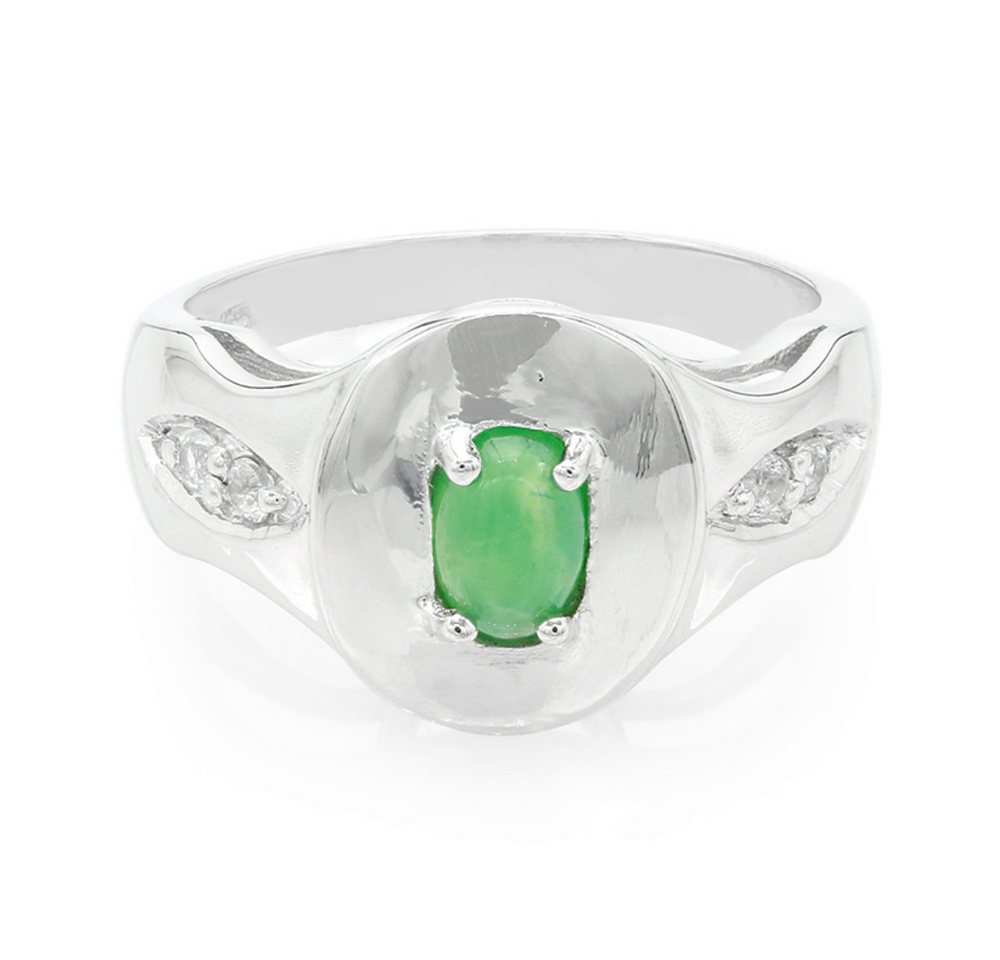 Cavill Silberring Cavill Sterlingsilberring 0,46 ct Weißer Topas Pavé elegant (1-tlg) von Cavill