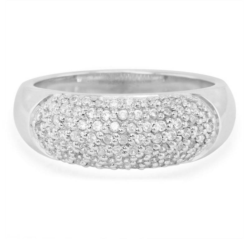 Cavill Silberring Cavill Ring aus 925er Silber mit 0,60 ct Brillantschliff-Zirkonen (1-tlg) von Cavill