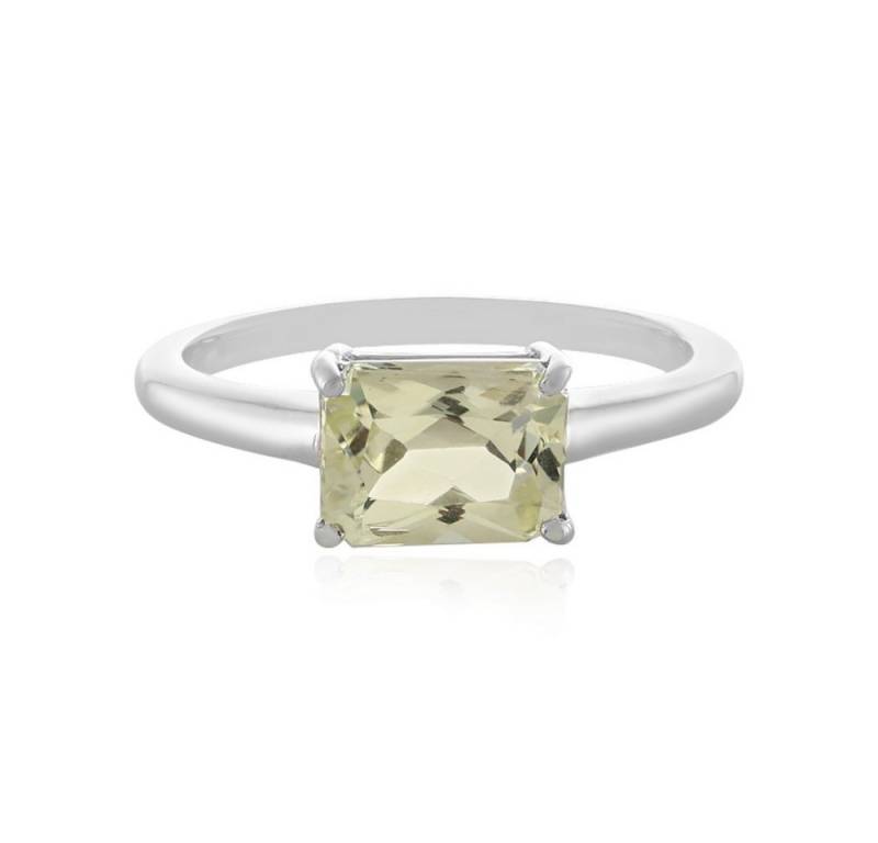 Cavill Solitärring Cavill Damenring Sterlingsilber mit 1,71 ct kanariengelbem Kunzit (1-tlg) von Cavill