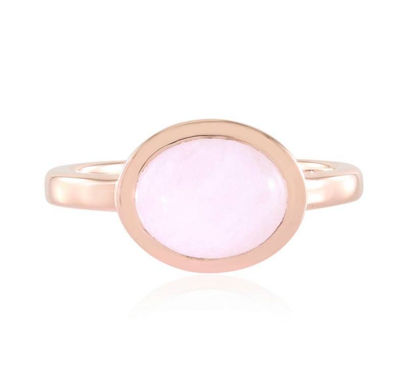 Cavill Solitärring Cavill Morganit Ring 2,35 ct, 925er Sterlingsilber rosévergoldet, oval (1-tlg) von Cavill