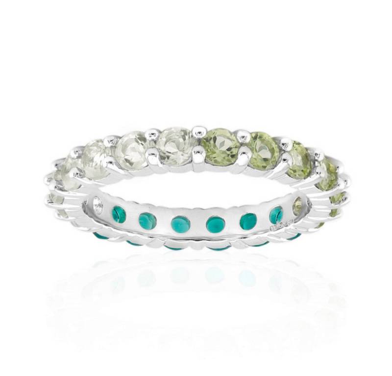 Cavill Silberring Cavill Silberring 3,25 ct Amethyst, Peridot & Achat, Damen (1-tlg) von Cavill