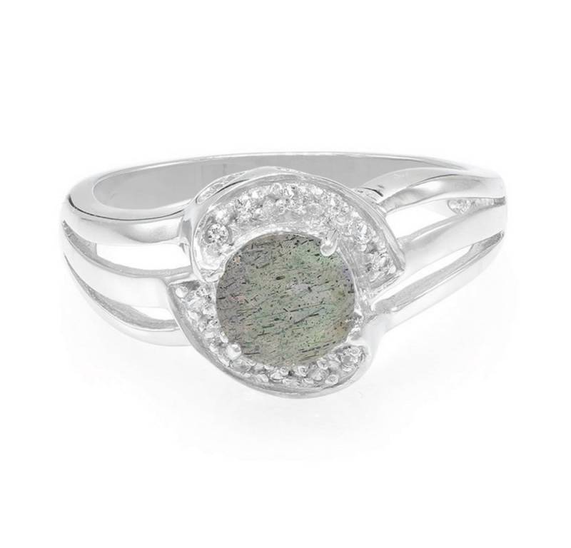 Cavill Silberring Cavill Ring Damen 925 Sterlingsilber 0,73 ct Spektrolith Topase (1-tlg) von Cavill