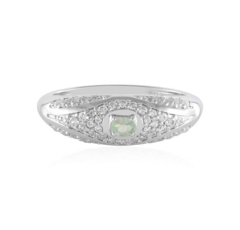Cavill Silberring Cavill Sterlingsilber Ring Alexandrit 0,101 ct & Zirkonia Grün (1-tlg) von Cavill