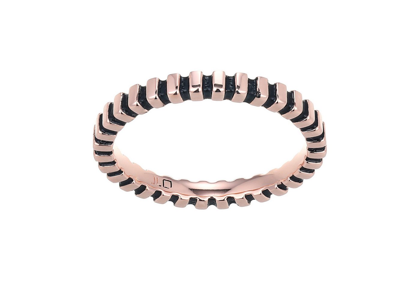 Cavill Silberring Cavill Silberring Damen 925 Sterling Silber Roségold, modern (1-tlg) von Cavill