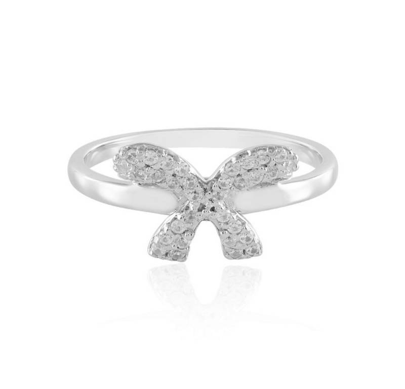 Cavill Silberring Cavill Zirkonring Damen 925er Silber Platin 0,288 ct Schmetterling (1-tlg) von Cavill