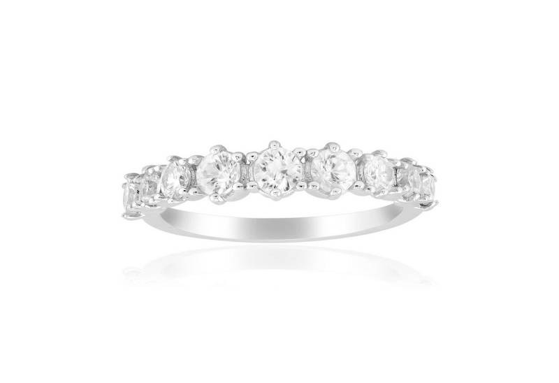 Cavill Silberring Cavill Ring Sterlingsilber 925 mit 1,11 ct Zirkon, rund, Damen (1-tlg) von Cavill