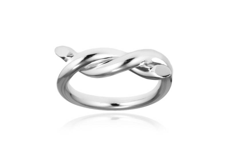 Cavill Silberring Cavill Ring Sterlingsilber 925, gewundenes Twist-Design, poliert (1-tlg) von Cavill