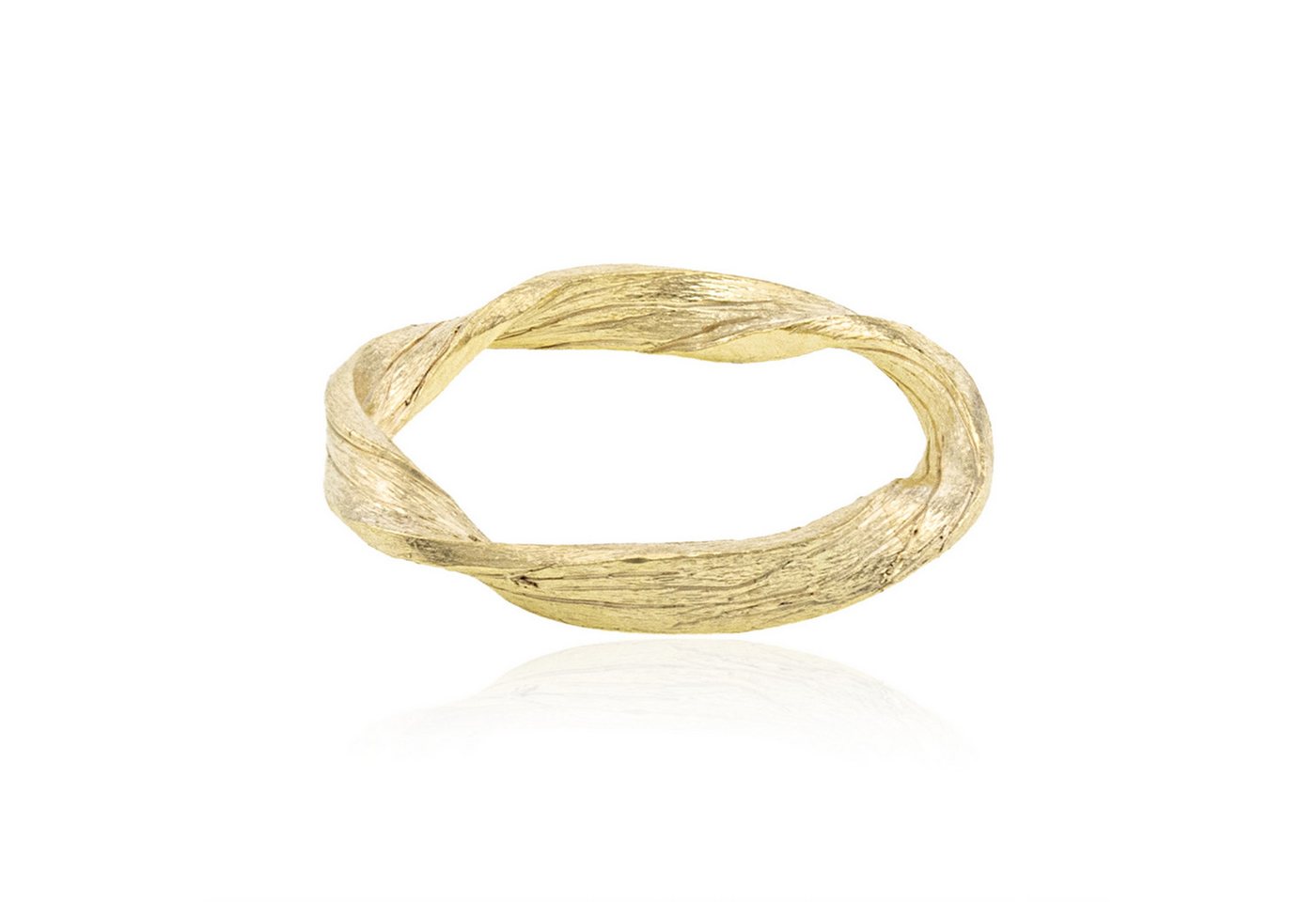 Cavill Silberring Cavill Ring aus Sterlingsilber 925, vergoldet, Damen Wellen-Design (1-tlg) von Cavill