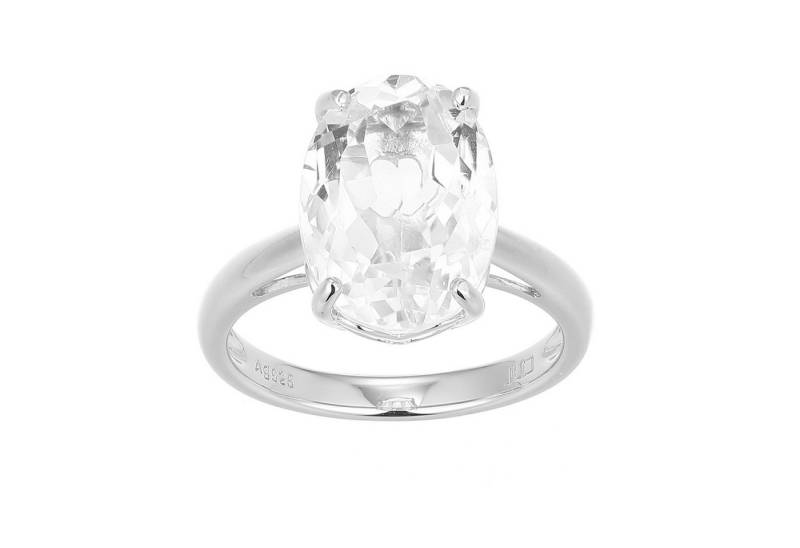 Cavill Solitärring Cavill Ring aus 925er Sterlingsilber mit 5,42 ct weißem Topas Oval (1-tlg) von Cavill