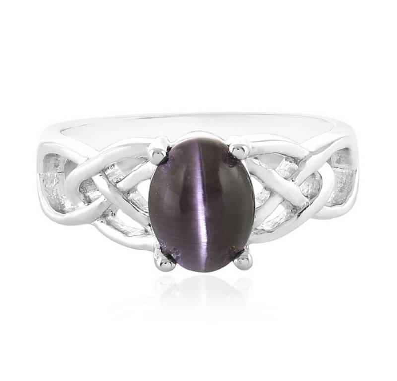 Cavill Solitärring Cavill 925 Silber Ring mit 1,7 ct indischem Sonnenstein Oval (1-tlg) von Cavill