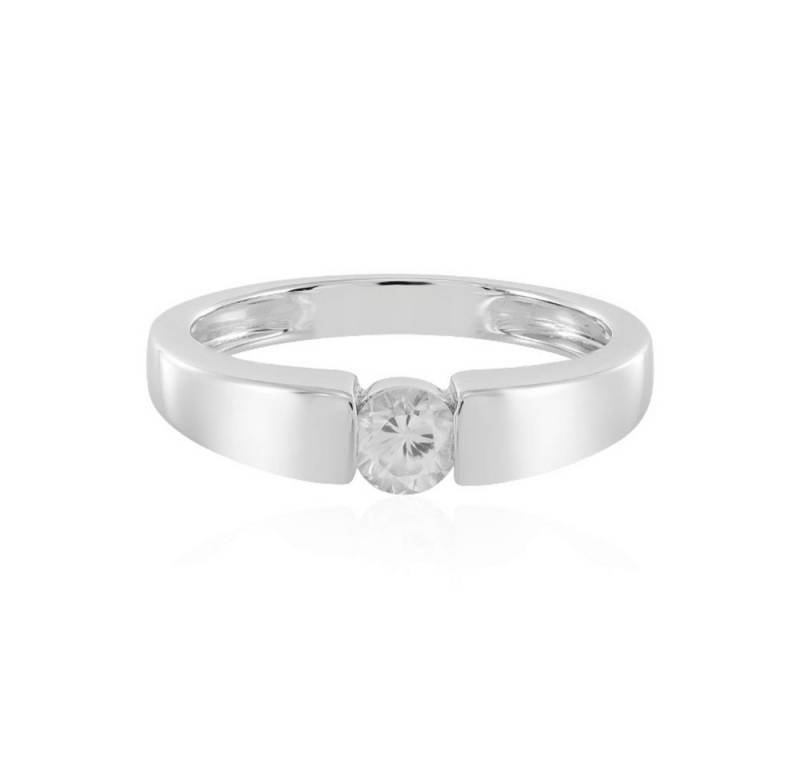 Cavill Solitärring Cavill Damenring 925 Sterlingsilber mit 0,34 ct rundem Zirkon (1-tlg) von Cavill