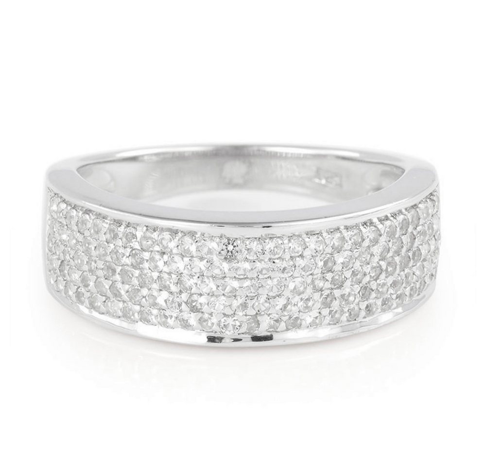 Cavill Solitärring Cavill Damenring Weißer Topas 0,68 ct 925 Sterlingsilber elegant (1-tlg) von Cavill