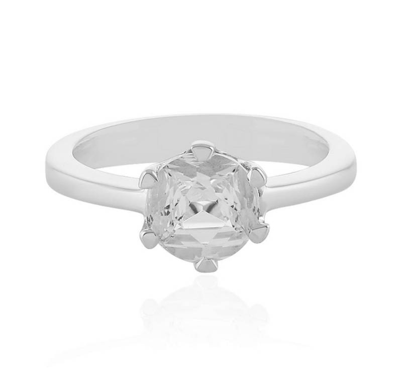 Cavill Solitärring Cavill Silberring Damen 1,53 ct Weißer Topas 925 Sterling Silber (1-tlg) von Cavill