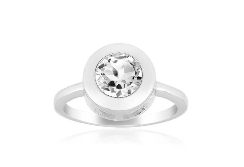 Cavill Solitärring Cavill Ring 1,41 ct Weißer Topas 925 Sterling Silber elegant (1-tlg) von Cavill
