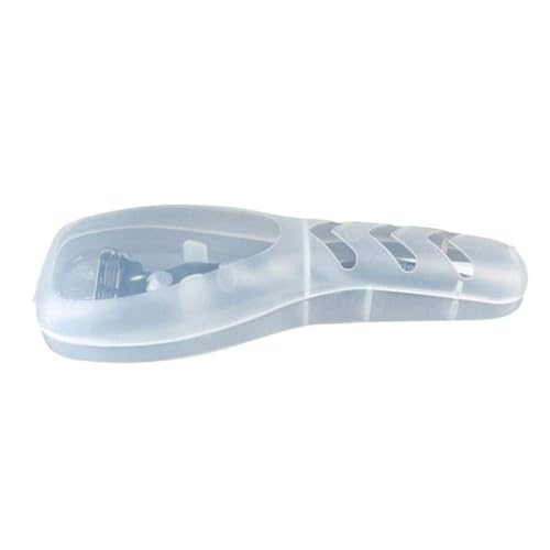 Rasierer-Etui, Reiseetui, tragbar, für Herren, manueller Schutz, Kunststoff-Box, Aufbewahrungsbehälter, Rasierer, Elektrorasierer von Cawhui